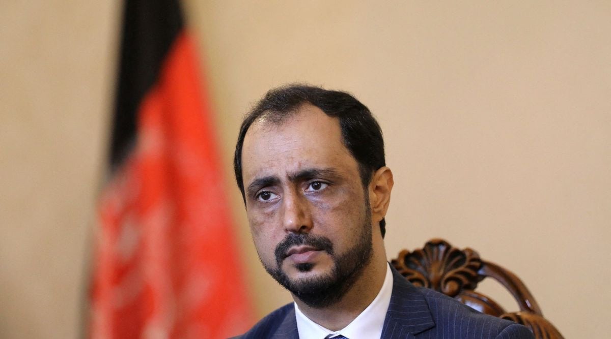 Javid Ahmad Qaem, Islamic Republic of Afghanistan's ambassador to China, attends an interview with Reuters at the embassy in Beijing, China August 5, 2021. (REUTERS)