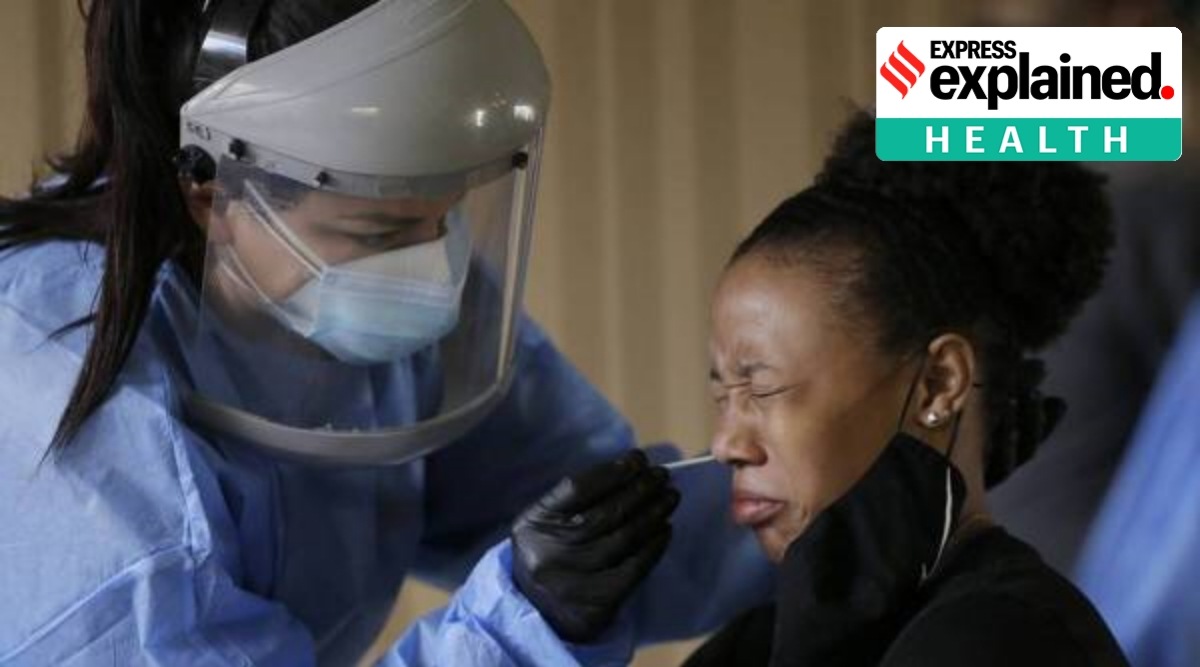 One of the four factors researchers identified is the level of coronavirus RNA in the blood early in the infection, an indicator of viral load. (File)