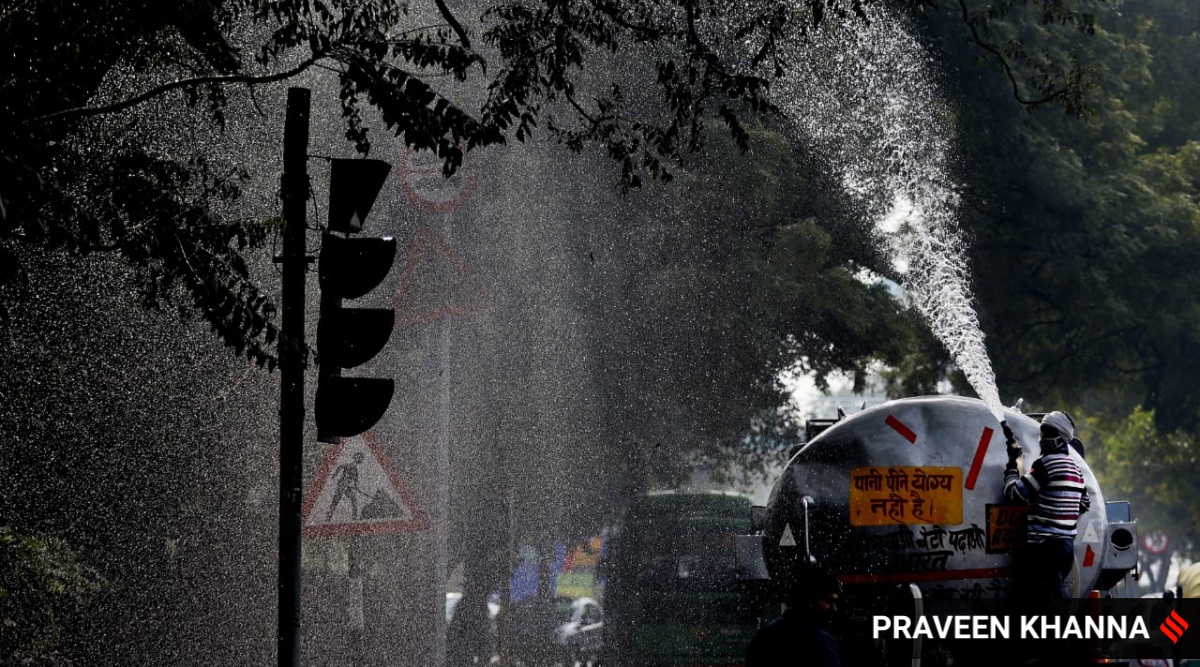  Light  rains in Delhi  air quality likely to improve 
