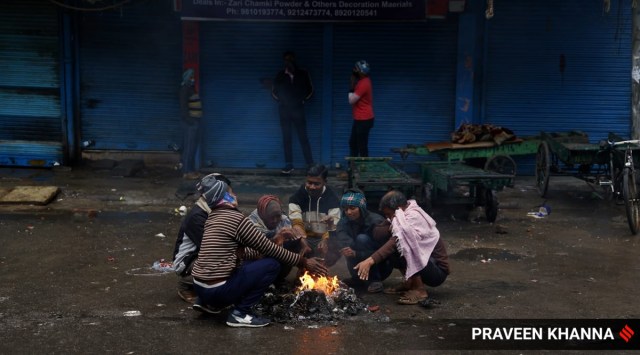delhi weather, delhi temperature today, delhi cold wave, IMD delhi forecast, delhi news, indian express