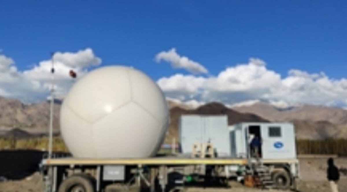 Leh, X-band radar in Leh, India's highest point, Indian Space Research Organisation, ISRO, India Meteorological Department, IMD