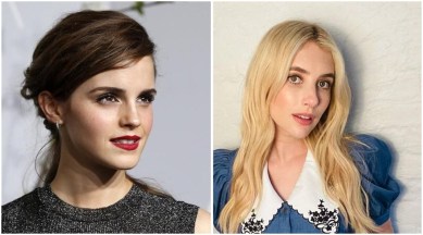Emma Watson jokes about Emma Roberts' baby pic in 'Harry Potter' reunion