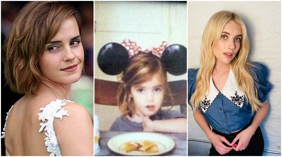 Emma Watson jokes about Emma Roberts' baby pic in 'Harry Potter' reunion