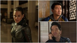 Evangeline Lilly , simu liu, david dastalmachian