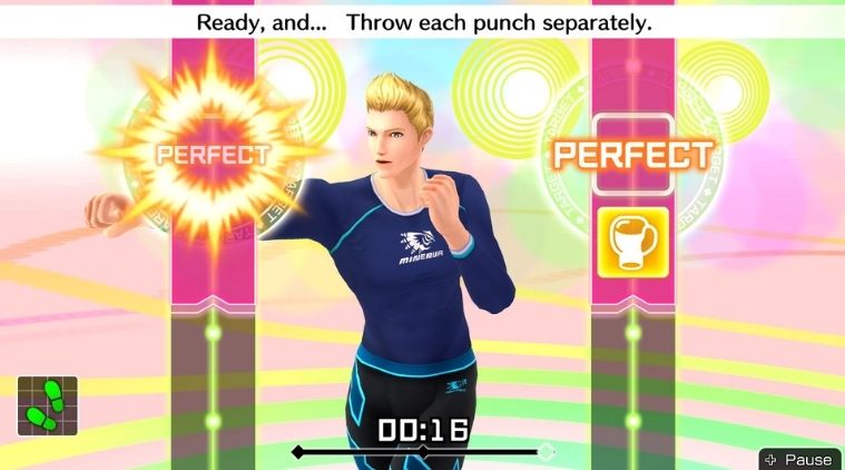 Fitness Boxing, fitness games,