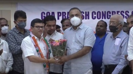 goa assembly, goa, goa mla, Goa polls, Prasad Gaonkar, goa elections, goa news, India news, Indian express, Indian express news, current affairs