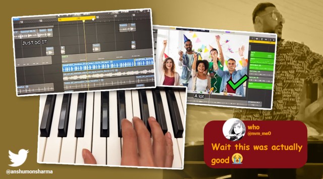 How to make Badshah song in 2 minutes, Badshah, Anshuman Sharma, Indian Express