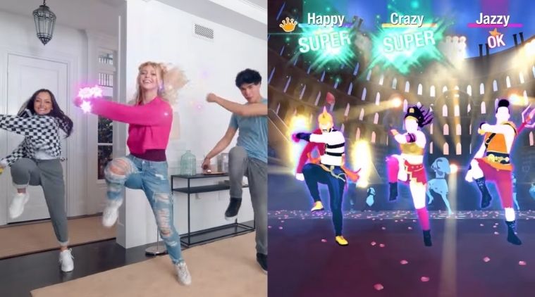 just dance, fitness games,