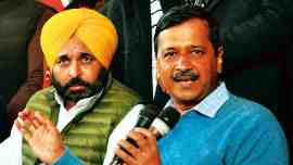 Punjab Assembly elections 2022, Punjab AAP, Aam Aadmi Party, Arvind Kejriwal, Arvind Kejriwal news, Bhagwant Mann, Punjab news, Chandigarh city news, Chandigarh, India news, Indian Express News Service, Express News Service, Express News, Indian Express India News