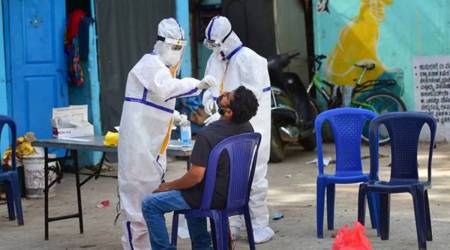 A man getting tested for Covid-19 in Kerala. (File photo)