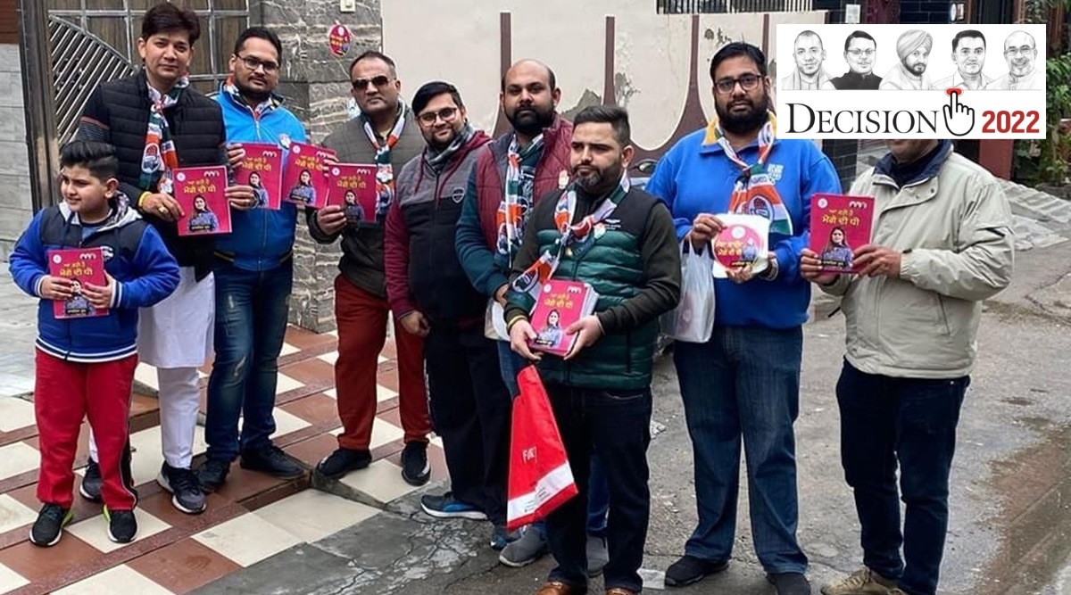 Malvika said that her team has stopped distributing notebooks after receiving the notice. (Express Photo)