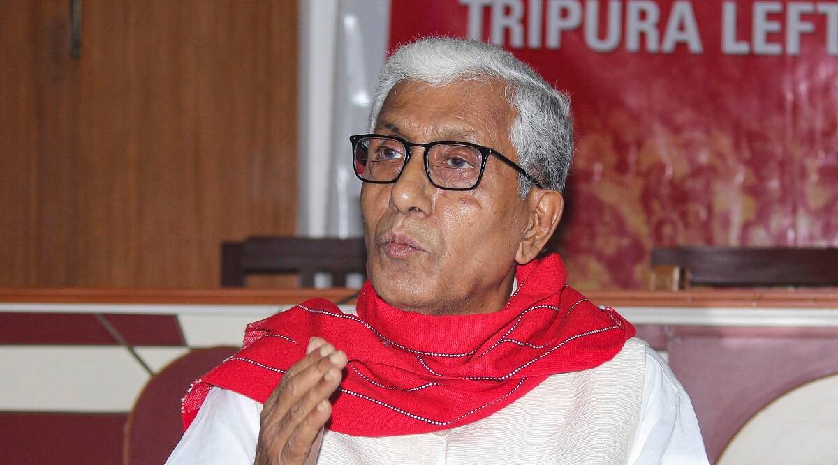 Tripura Opposition leader Manik Sarkar
