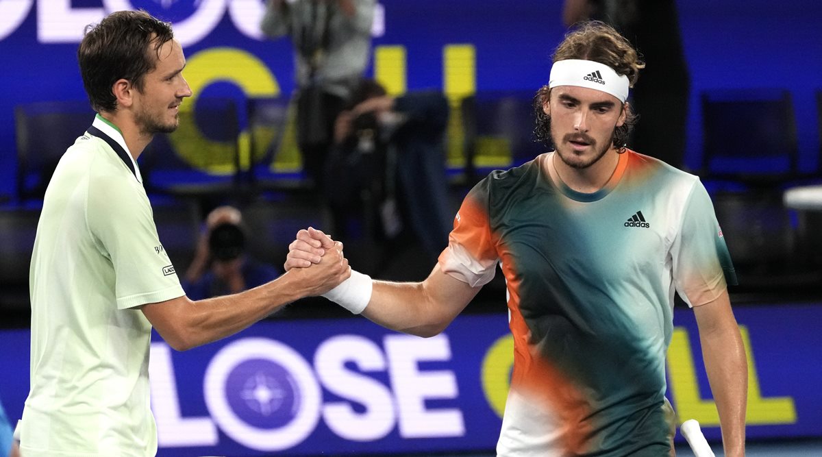 Australian Open 2022 Mens Semi-final Daniil Medvedev vs Stefanos Tsitsipas, Rafael Nadal vs Matteo Berrettini