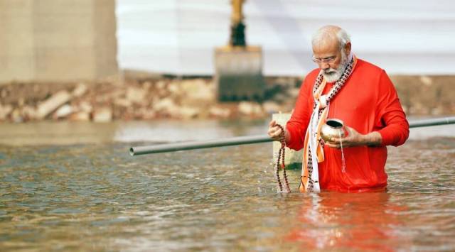 modi punjab security, PM Modi Punjab security breach, Dushyant Kumar Gautam, Shivraj Singh Chouhan, Modi farmers protest punjab, modi punjab rally, modi punjab news, PM Modi protesters cavalcade, Punjab CM Channi, punjab news, indian express