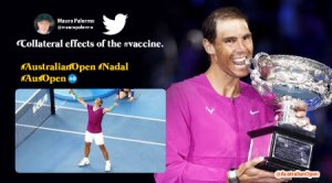 Rafael Nadal, Rafael Nadal 21 grand slam, aus open 2022, Rafael Nadal win aus open, Novak Djokovic, Novak Djokovic nadal vaccine memes, indian express