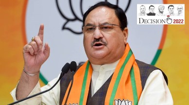 Punjab Assembly elections 2022, JP Nadda, Modi, Narendra Modi, Congress, 1984 ani-Sikh riots, BJP, Punjab BJP, Chandigarh news, Chandigarh, Indian express, Indian express news, Punjab news