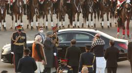 newsline-pm-4col Beating the Retreat ceremony, Republic Day, India, Army, Navy, Air Force, Central Armed Police Forces, Prime Minister Narendra Modi, Defence Minister Rajnath Singh, President Ram Nath Kovind, indian express
