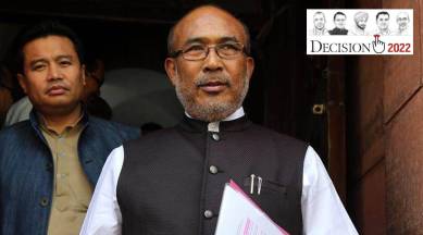 Manipur, Manipur latest news, Manipur assembly elections, Manipur polls 2022, Biren Singh, CM Biren Singh, BJP, indian express