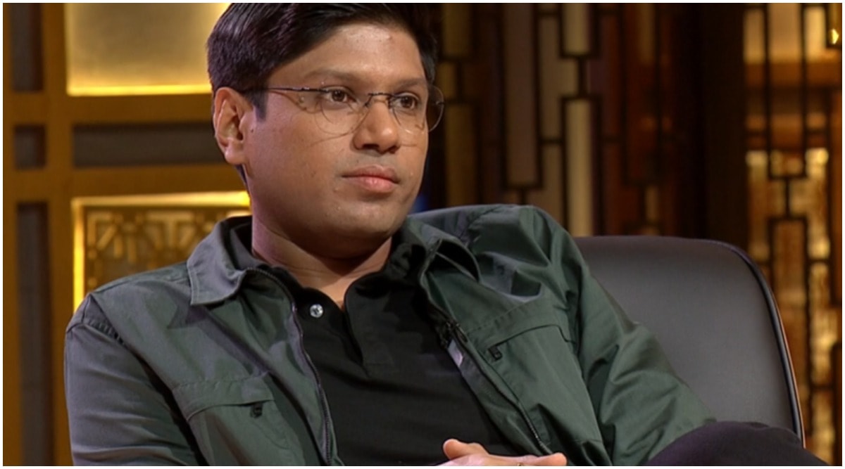 Shark Tank India's Peyush Bansal recreates Lenskart pitch from 2010, Namita  Thapar goes 'woah' | Entertainment News,The Indian Express