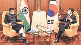 Korea, India, Piyush Goyal, Yeo Han-Koo, India news, Indian express, Indian express news, current affairs