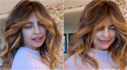 Priyanka Chopra flaunts 'new hair for new year' in latest video, watch |  Entertainment News,The Indian Express