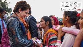 Priyanka Gandhi Vadra, Narendra Modi, Uttar Pradesh Assembly, Uttar Pradesh news, Congress, Samajwadi Party and the BSP, BJP, Indian Express, India news, current affairs, Indian Express News Service, Express News Service, Express News, Indian Express India News