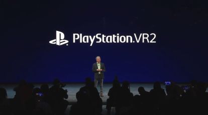 Sony PS5 VR headset with haptic feedback
