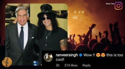 'A very polite rockstar': Ratan Tata's pic with Guns N' Roses Slash goes viral