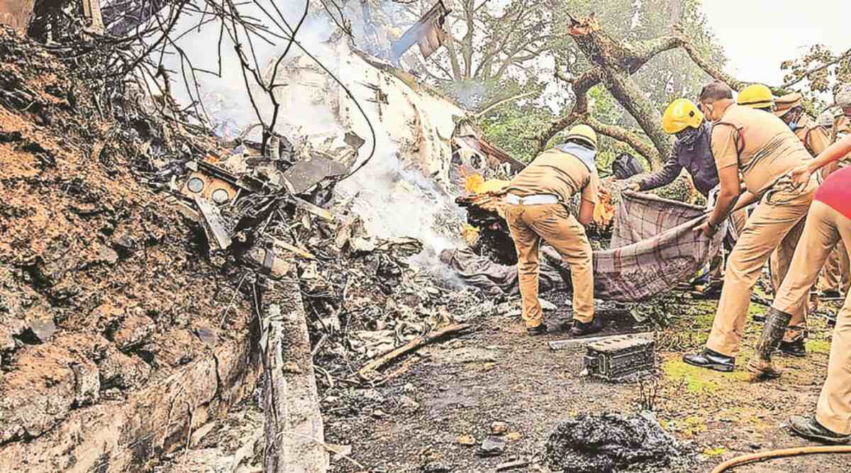 Coonoor chopper crash, Coonoor Rawat death, General Bipin Rawat death, IAF chopper crash, CDS chopper crash, Indian Express, India news, current affairs, Indian Express News Service, Express News Service, Express News, Indian Express India News