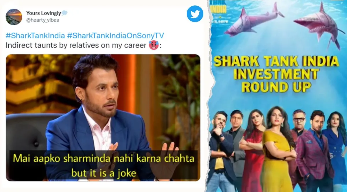 shark tank, shark tank india, shark tank india memes, shark tank Ashneer Grover memes, shark tank sony liv memes, indian express
