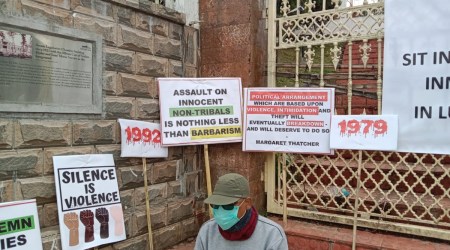 The last four decades have seen numerous incidents of violence in Meghalaya targeted at non-tribals, including Bengalis, Nepalis, as well as Biharis. (Express Photo)