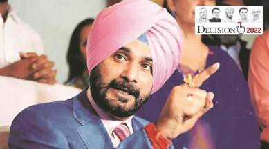 Punjab Congress chief Navjot Singh Sidhu, Amarinder Singh, Rana Gurjit Singh, Punjab, Punjab latest news, Punjab assembly elections, Punjab polls 2022, Punjab Congress, indian express