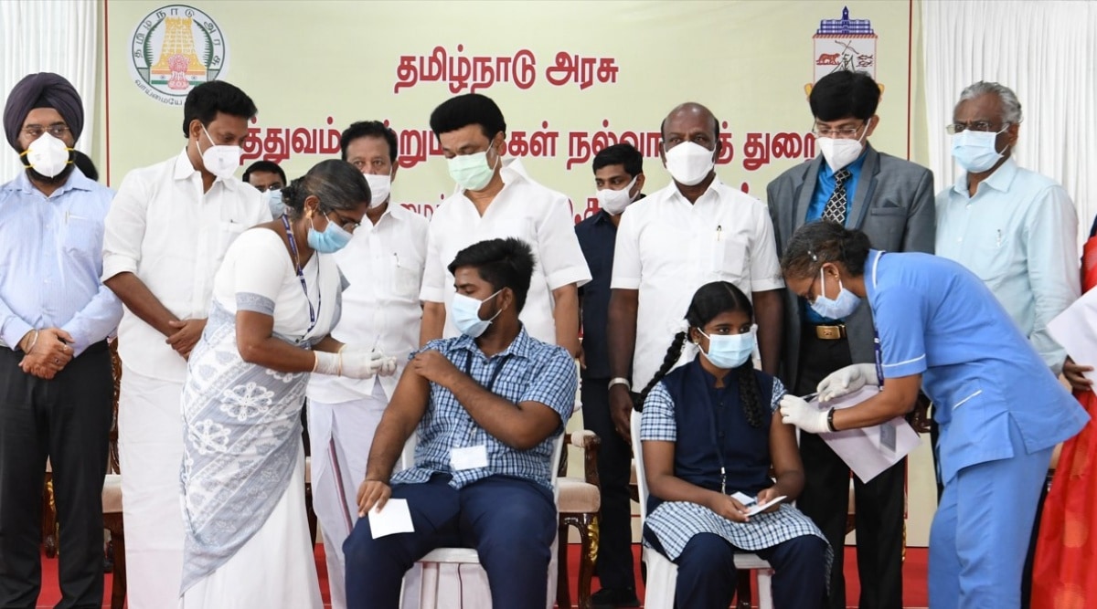 Tamil Nadu: Chief Minister MK Stalin inaugurates vaccine camp for ...