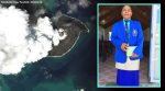 tonga, tonga tsunami, man survives tonga sea, disabled man survives in sea after tonga tsunami, tonga volcano, good news, indian express