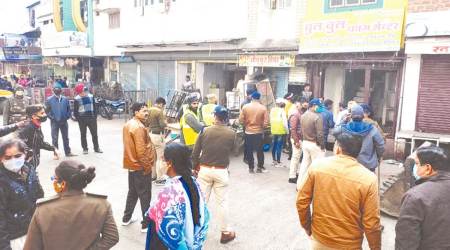 Demolition was carried out allegedly at short notice on Sunday.