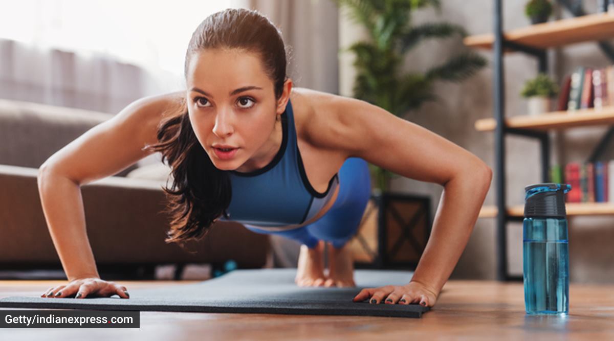 Strengthen your core with these push-up variations