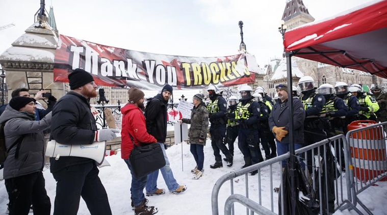 Canadian Police Appear To End Protesters’ Siege Of Ottawa | World News ...