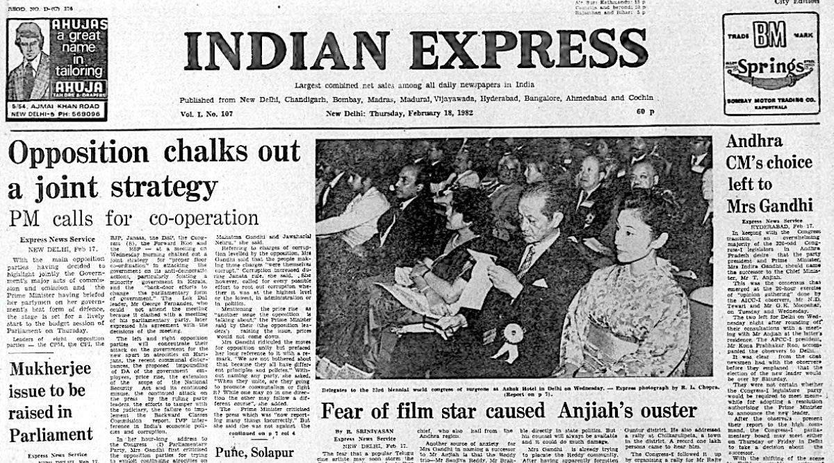 Indira Gandhi, Union Budget, Indian economy, Andhra Pradesh, Congress, Indian express, Opinion, Editorial, Budget Session, Gandhians