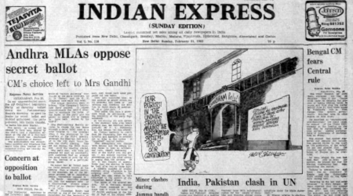 Indira Gandhi, CLP-I, Andhra CM Impasse, Congress-I Legislature Party, New Delhi, Maharashtra Curfew, India and Pakistan, Agha Shahi, Indian express, Opinion, Editorial