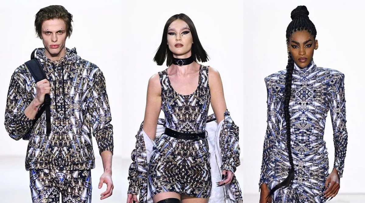 Model legends walk Sergio Hudson's NY Fashion Week runway
