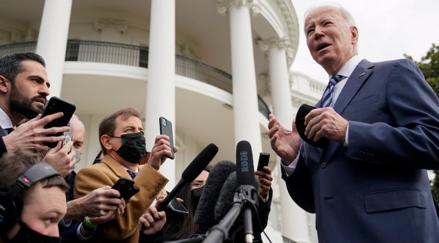 President Joe Biden said he will be monitoring the situation from the White House.