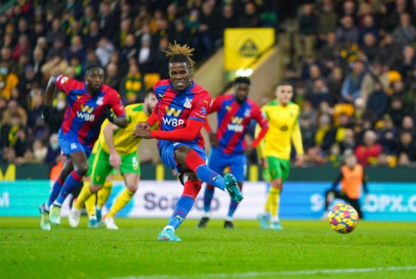 Crystal Palace's Wilfried Zaha