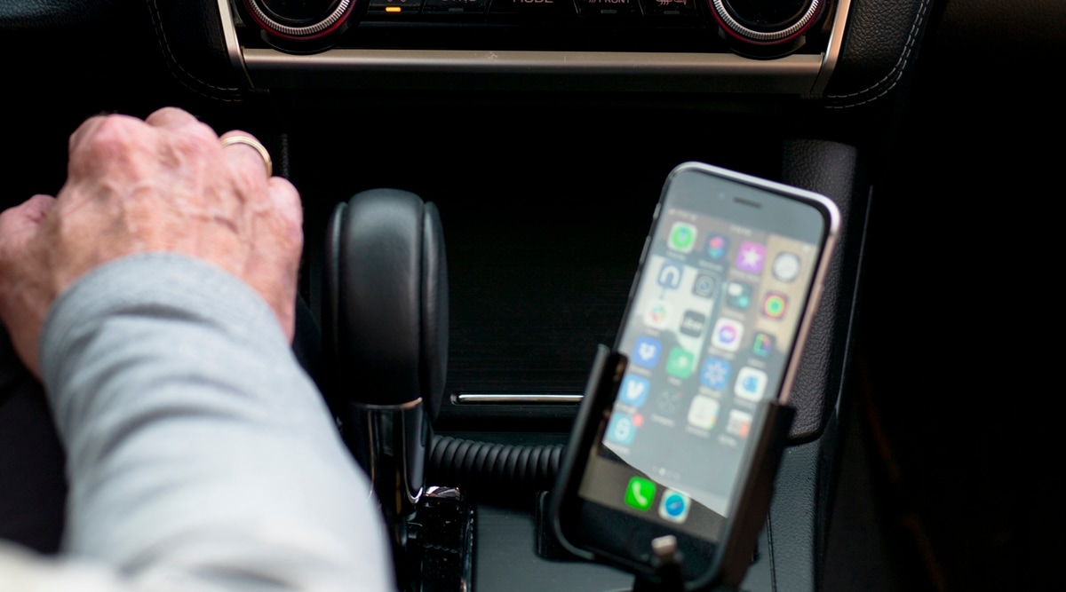 The dashboard of Gary Gilpinos Subaru Outback in Papillion, Nebraska January 11, 2022. Gilpin sued Suburu after his carÕs entertainment system failed to work. (Terry Ratzlaff/The New York Times)