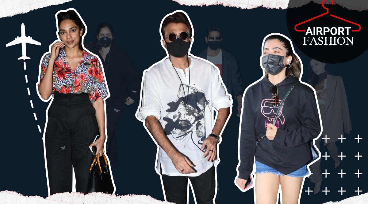 Airport fashion: From Anil Kapoor to Rashmika Mandanna, take a look at who wore what