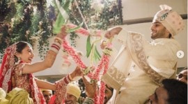 Anmol Ambani, Anmol Ambani wedding, Anmol Ambani and Khrisha Shah wedding, wedding decor, Ambani wedding, indian express news