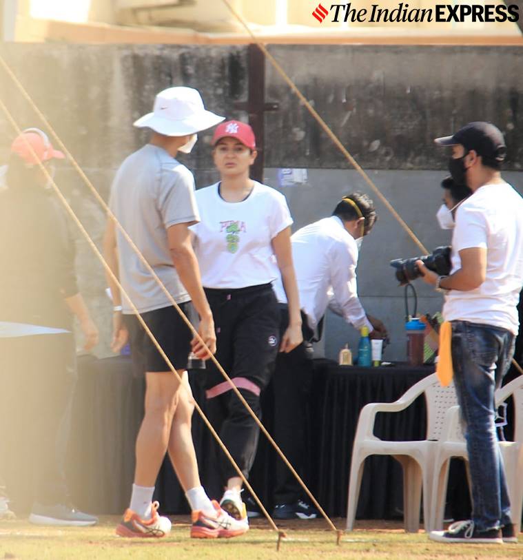 anushka sharma practicing for chakda express