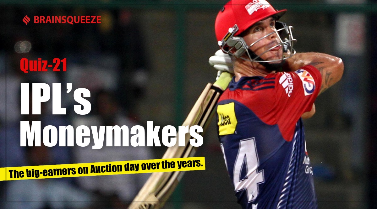 This week's quiz on IPL big-earners on Auction day over the years.