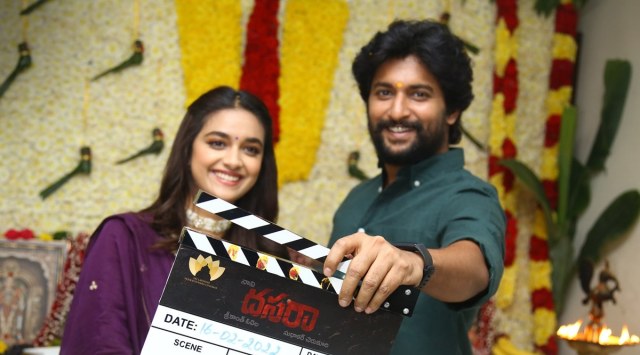 Keerthy Suresh and Nani