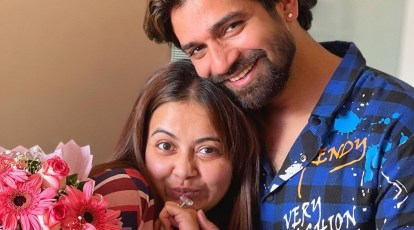 Devoleena Bhattacharjee and Vishal Singh reveal the truth behind their  'engagement'. Watch video | Entertainment News,The Indian Express