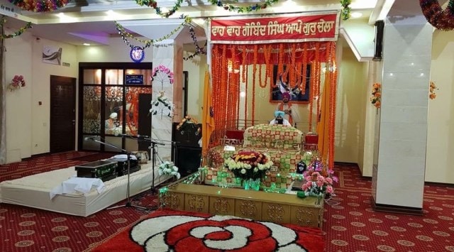 Gurdwara in Moscow, Russia (Express photo)